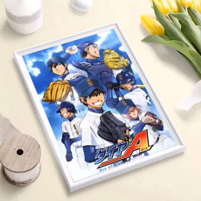 Vintage Ace of Diamond Seidou Poster Wall Art