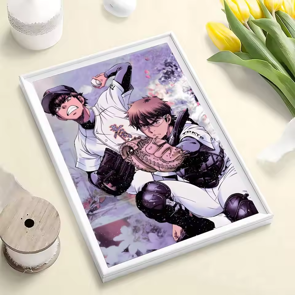 Ace of Diamond Kazuya Miyuki Photo Wall Art