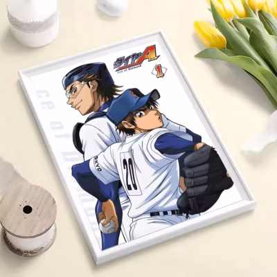 Dynamic Ace of Diamond Stadium Scene Wall Art