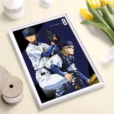 Ace of Diamond Miyuki Catcher Frame Wall Art