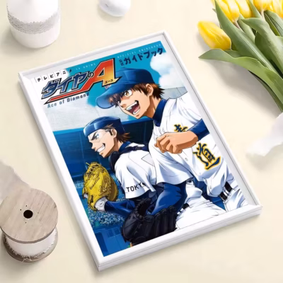 Cool Ace of Diamond Sports Room Wall Art