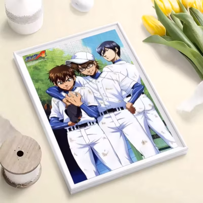 Ace of Diamond Eijun Sawamura Painting Wall Art