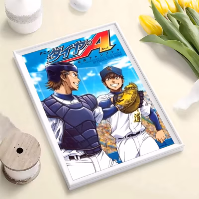 Powerful Ace of Diamond Team Manga Wall Art
