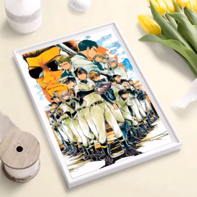 Ace of Diamond Sawamura Pitching Print Wall Art