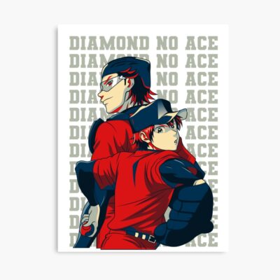 Ace Of Diamond Best Pitcher Battery Sawamura And Miyuki Vibe Poster