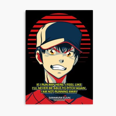 Diamond No Ace Sawamura Eijun Pitcher Poster