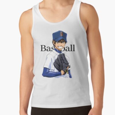 Baseball Eijun Tank Top