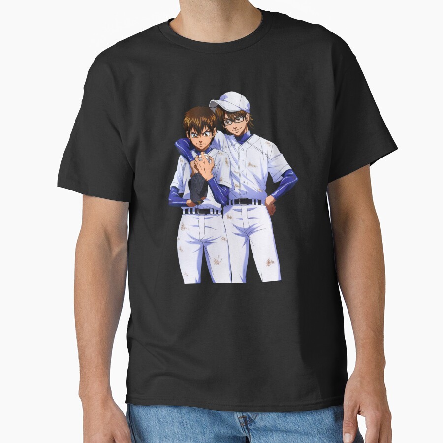 Ace Of Diamond Eijun Sawamura And Seto Takuma Archive T-shirt - Image 3