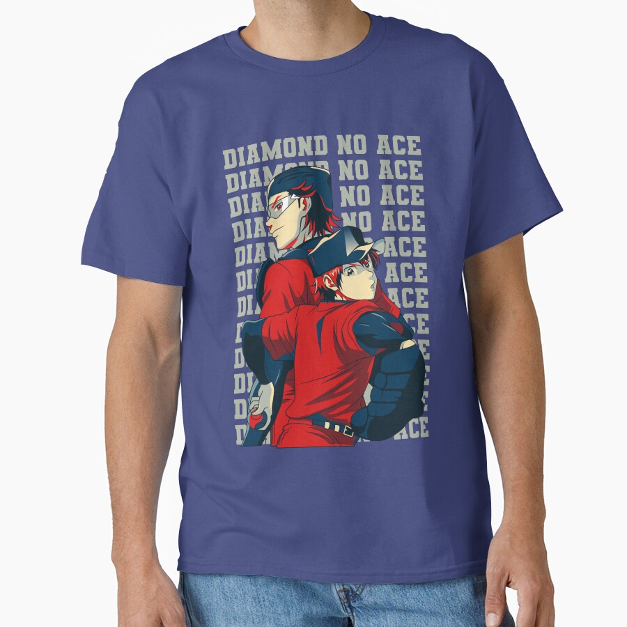 Ace Of Diamond Best Pitcher Battery Sawamura And Miyuki Vibe T-shirt - Image 5