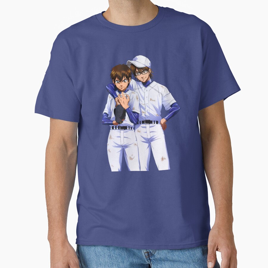 Ace Of Diamond Eijun Sawamura And Seto Takuma Archive T-shirt - Image 5
