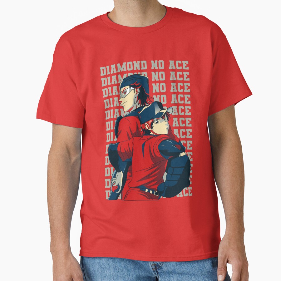 Ace Of Diamond Best Pitcher Battery Sawamura And Miyuki Vibe T-shirt - Image 6