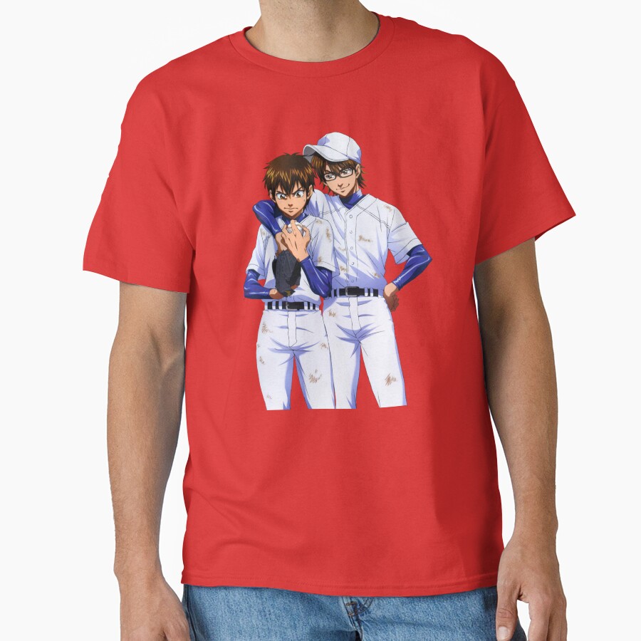 Ace Of Diamond Eijun Sawamura And Seto Takuma Archive T-shirt - Image 6