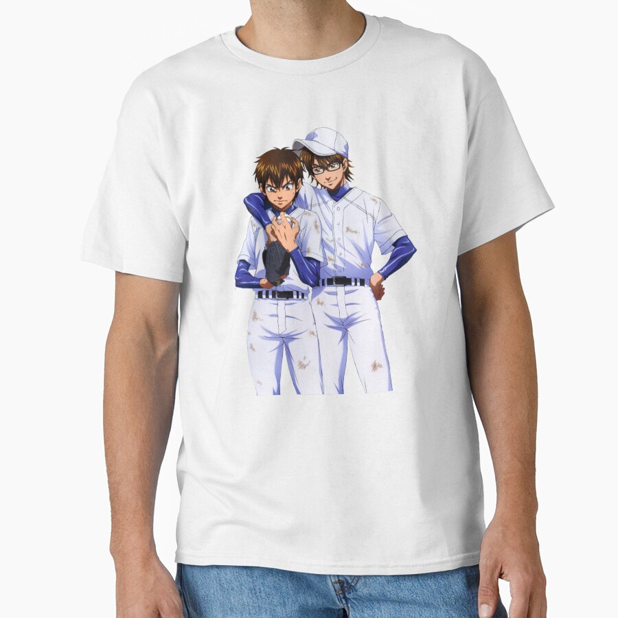 Ace Of Diamond Eijun Sawamura And Seto Takuma Archive T-shirt - Image 2