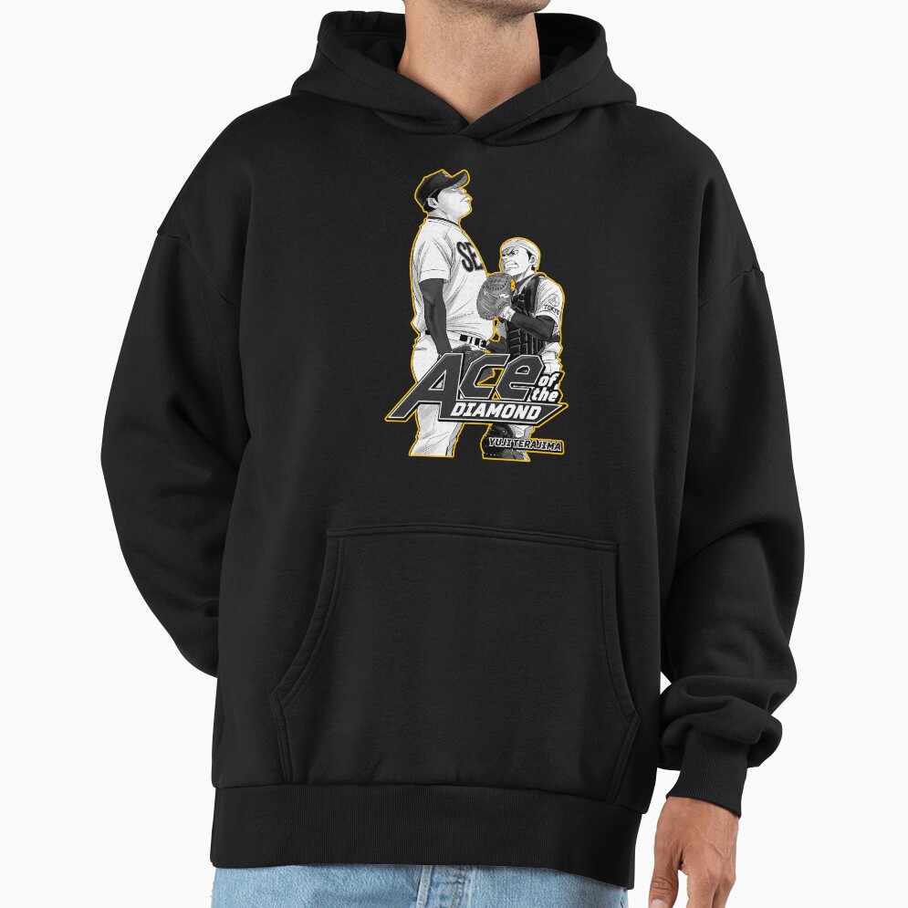 Ace Of Diamond Yuji Terajima Wares Gear Hoodie - Image 3