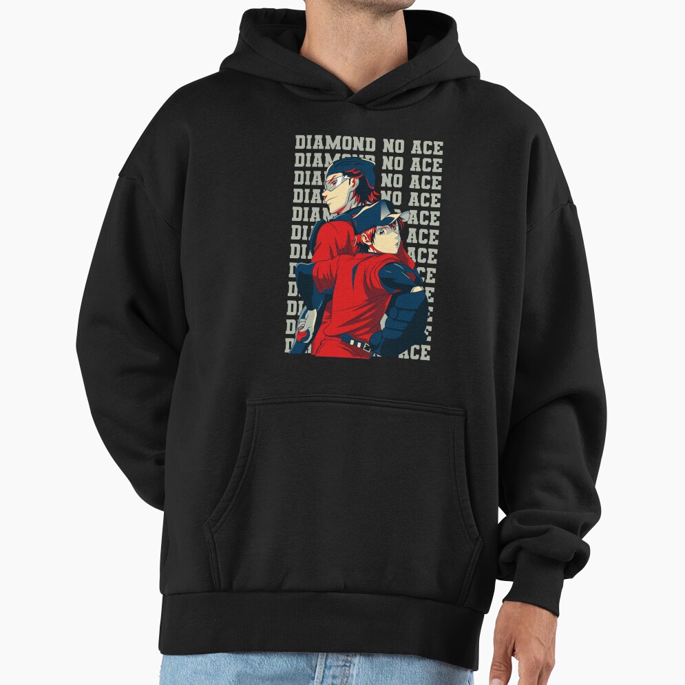 Ace Of Diamond Best Pitcher Battery Sawamura And Miyuki Vibe Hoodie - Image 3