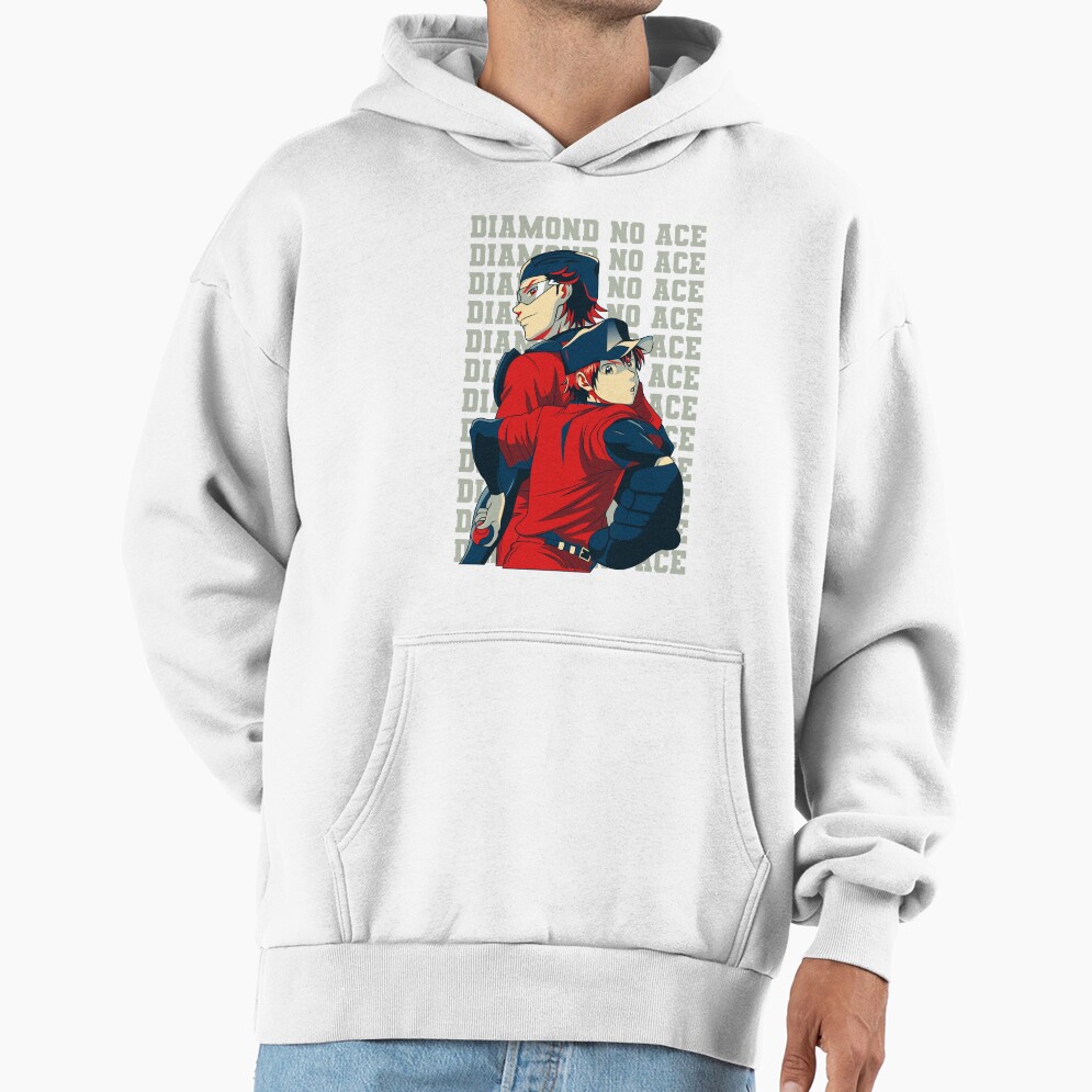 Ace Of Diamond Best Pitcher Battery Sawamura And Miyuki Vibe Hoodie - Image 2
