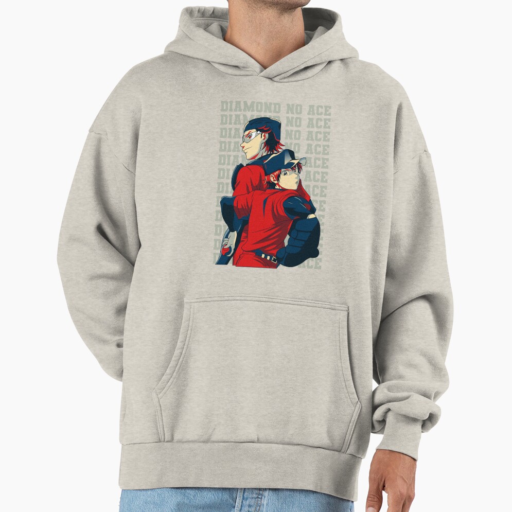 Ace Of Diamond Best Pitcher Battery Sawamura And Miyuki Vibe Hoodie - Image 4