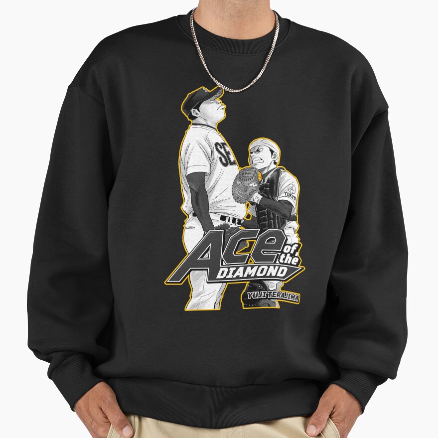 Ace Of Diamond Yuji Terajima Wares Gear Sweatshirt - Image 3