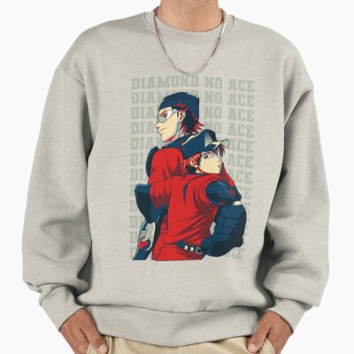 Ace Of Diamond Best Pitcher Battery Sawamura And Miyuki Vibe Sweatshirt