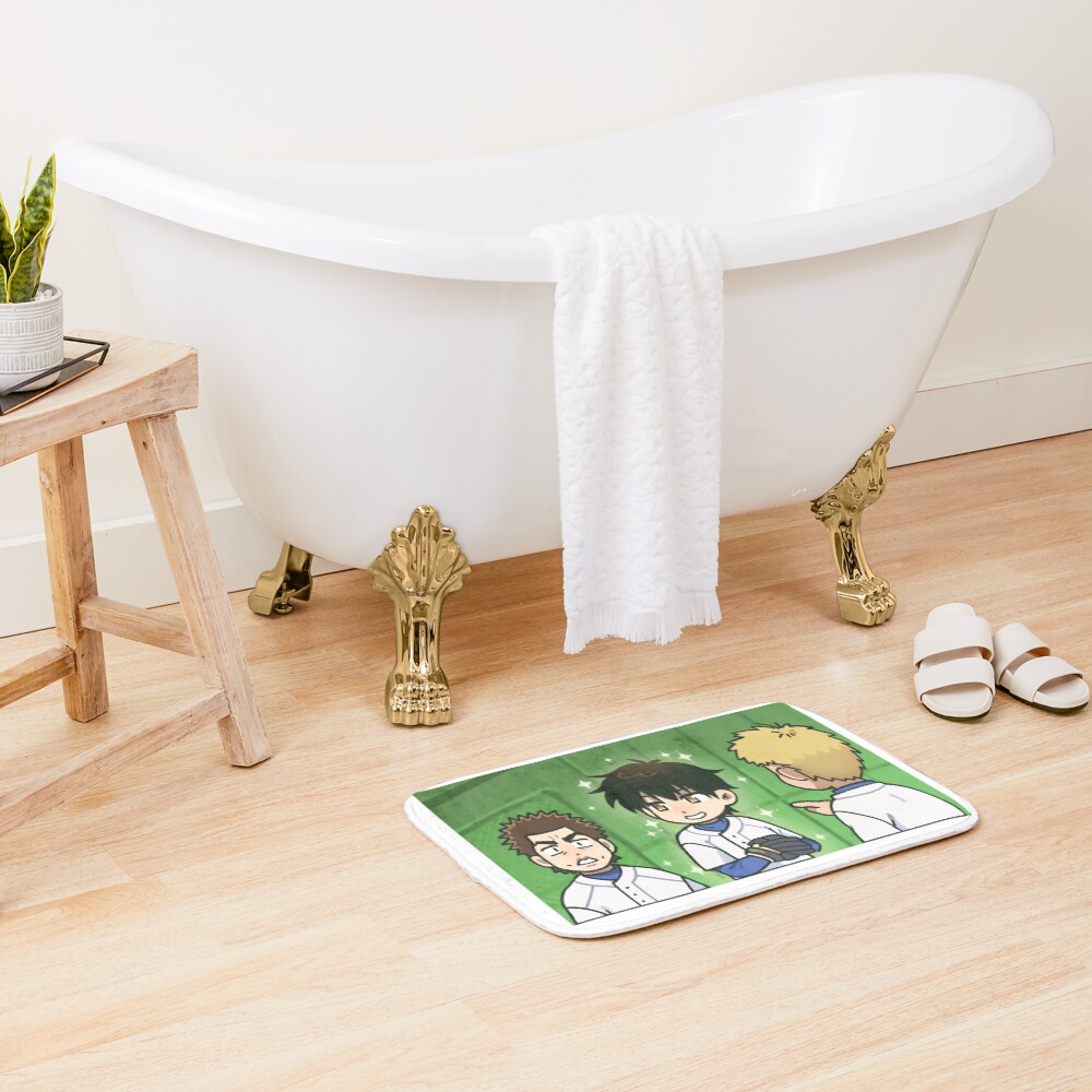 Ace Of Diamond Redrawn 2 Bath Mat - Image 2