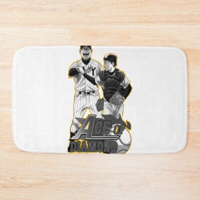 Ace Of Diamond Yuji Terajima Design Bath Mat