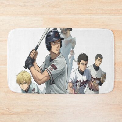 The Passion Of Professional Baseball Bath Mat