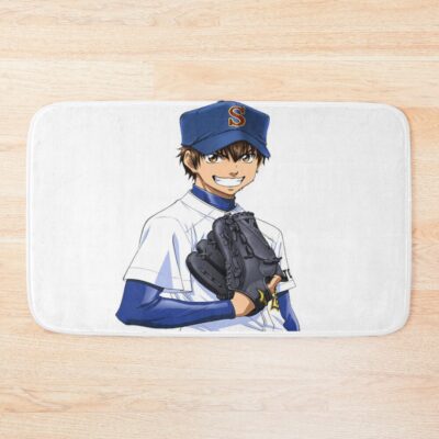 Ace Of Diamond Eijun Sawamura Bath Mat