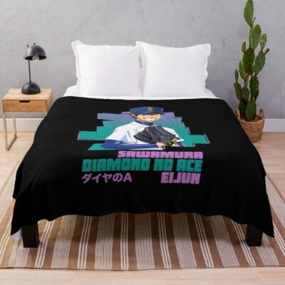 Sawamura Eijun Diamond No Ace Throw Blanket