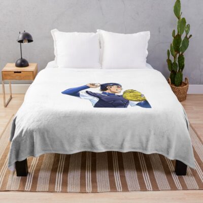Miyuki Kazuya Throw Blanket