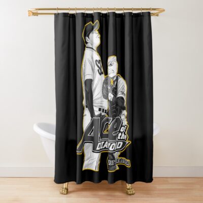 Ace Of Diamond Yuji Terajima Capsule Shower Curtain