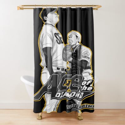 Ace Of Diamond Yuji Terajima Wares Shower Curtain