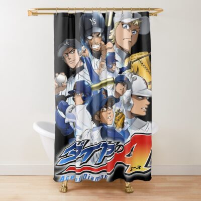 Diam Ond No Ac E Basics Essentials Shower Curtain