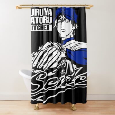 Furuya Satoru Diamond No Ace Shower Curtain