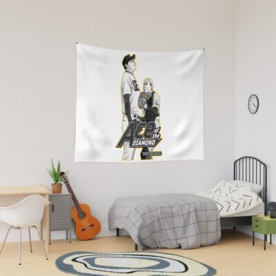 Ace Of Diamond Yuji Terajima Items Tapestry