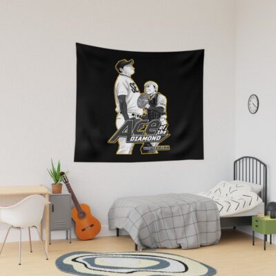 Ace Of Diamond Yuji Terajima Capsule Tapestry