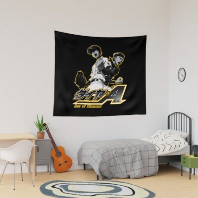 Ace Of Diamond Tapestry
