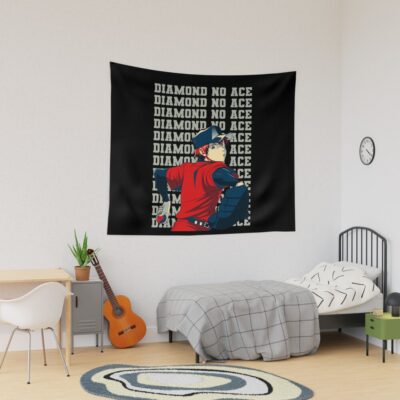 Ace Of Diamond Sawamura Eijun Best Pitcher Tapestry