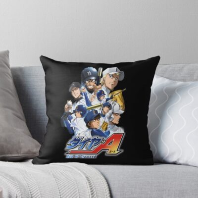 Diam Ond No Ac E Throw Pillow