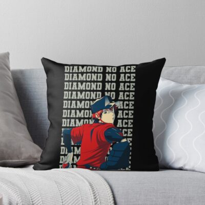 Ace Of Diamond Sawamura Eijun Best Pitcher Throw Pillow