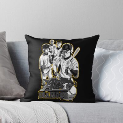 Ace Of Diamond Yuji Terajima Throw Pillow