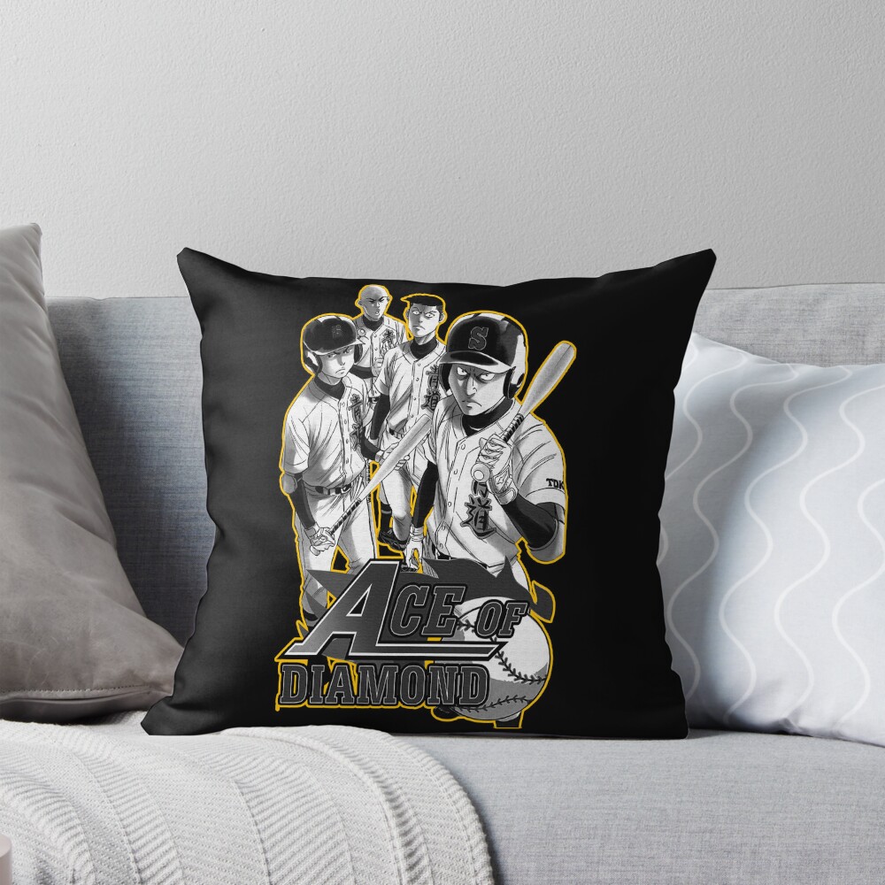 Ace Of Diamond Yuji Terajima Throw Pillow