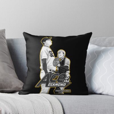 Ace Of Diamond Yuji Terajima Capsule Throw Pillow